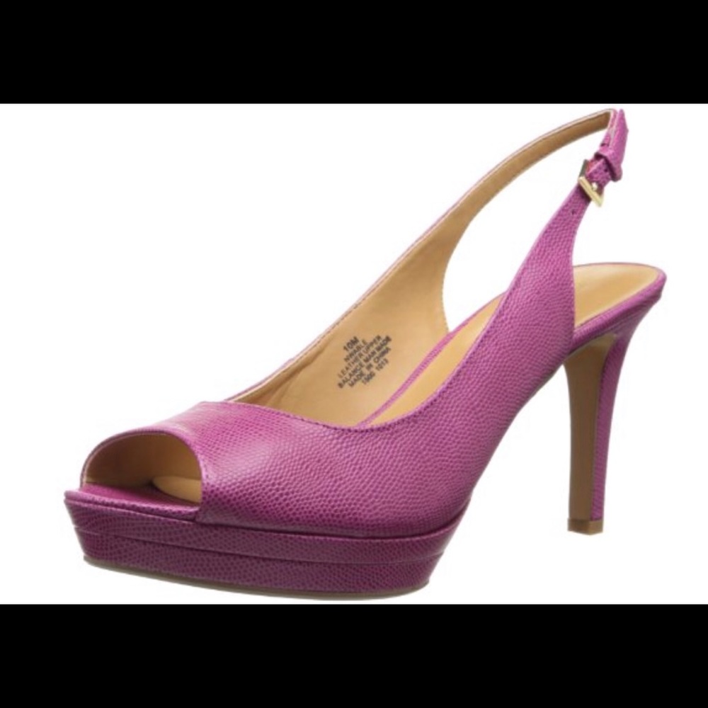 NIB Nine West Able New Hollywood Platform Pump 8.5